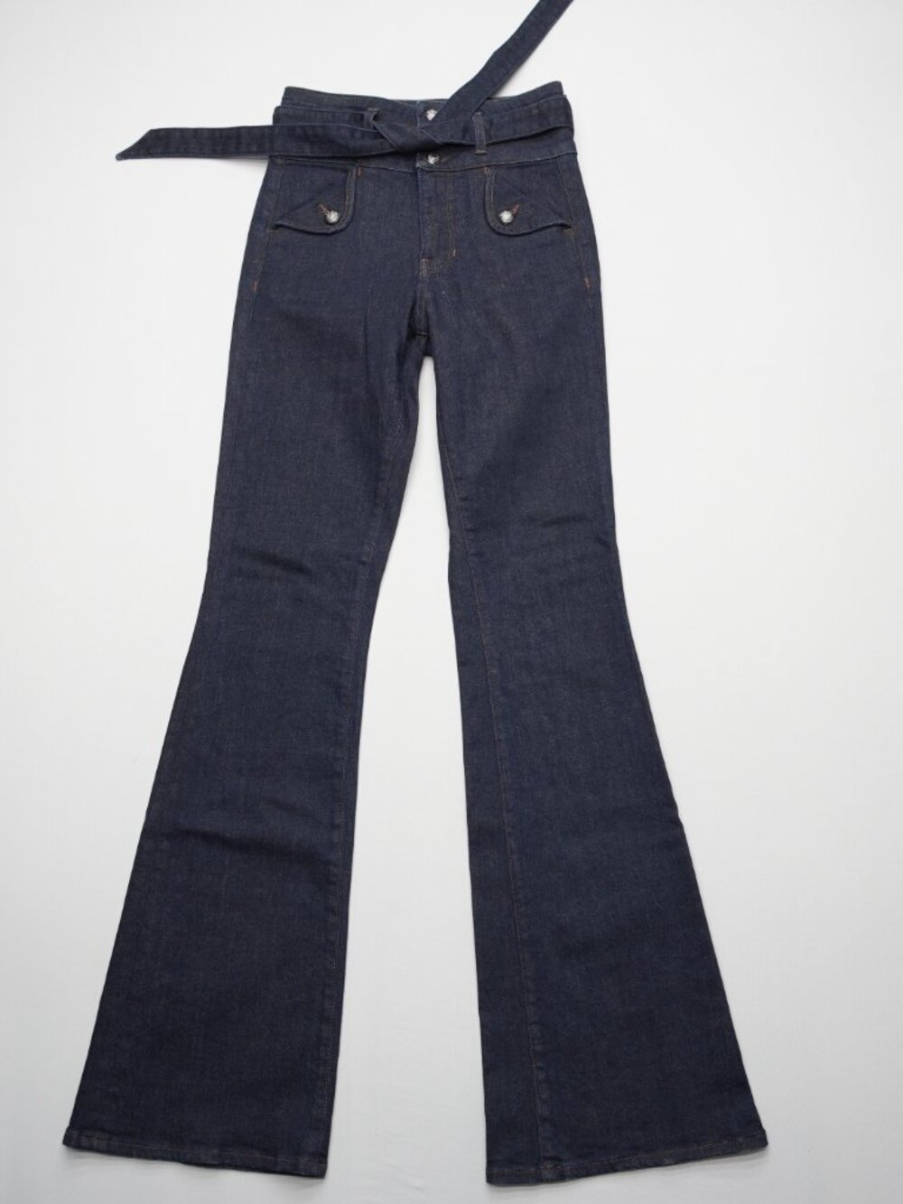Veronica Beard Jean Giselle Skinny Flare Jeans Size 26 - Picture 4 of 14